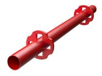 Стойка Red С-2,4 м (2 фланца) (ХСИ)